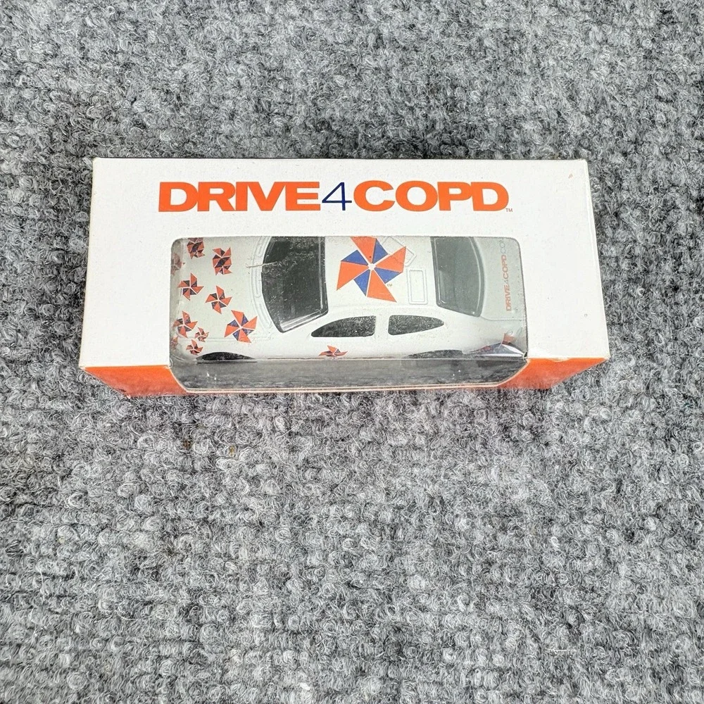 Drive4COPD Die-Cast Car & Celebrity Photo Lot‎ NASCAR Promo Jim Belushi VTG Y2K